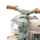6V Ride-On Motorcycle and Bubble Car with Music - Cream Color Magic Cars 10