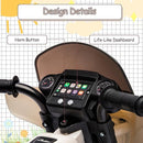 6V Electric Ride-On Dirt Bike for Kids with Licensed Design and Built-In Music Magic Cars 6