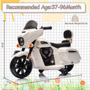 6V Electric Kids Ride-On Dirt Bike with USB AUX Music and Headlight Magic Cars 4