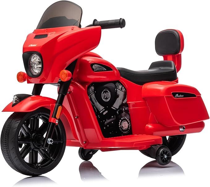 6V Electric Kids Dirt Bike with Music and Headlight Ride-On Motorcycle Magic Cars 2