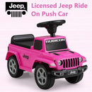Licensed Jeep Foot-to-Floor Toddler Ride-On Push Car with Engine Sound Magic Cars 4