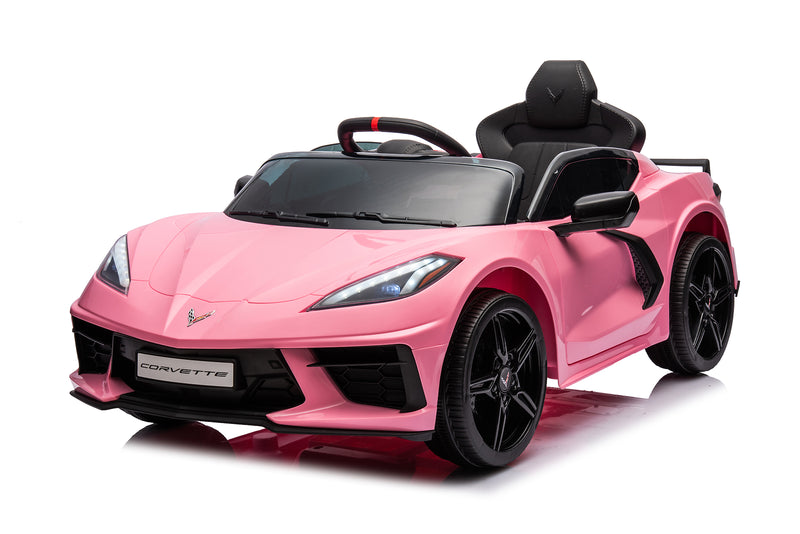 12V Battery-Powered Ride-On Sports Car for Kids Licensed Corvette Model Magic Cars 2