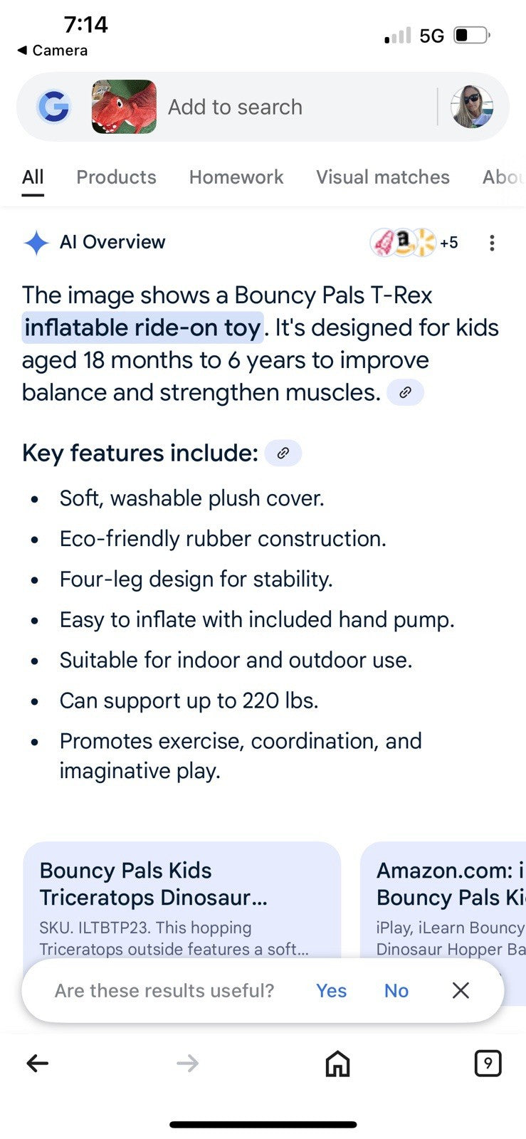 Toddler Ride-On T-Rex Toy with Removable Washable Cover Magic Cars 6