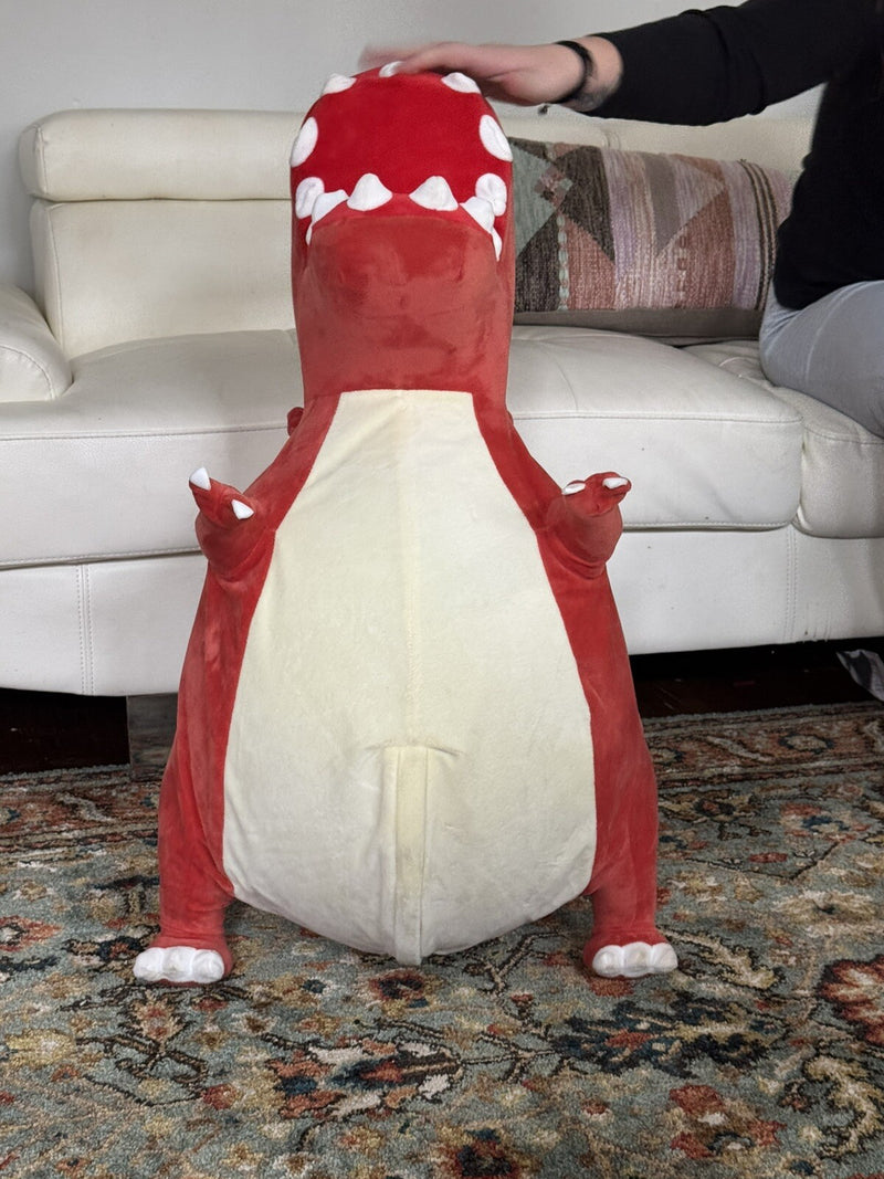 Toddler Ride-On T-Rex Toy with Removable Washable Cover Magic Cars 1