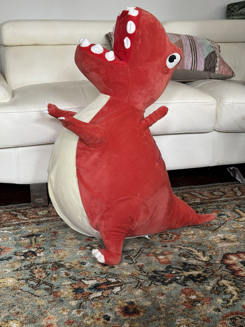 Toddler Ride-On T-Rex Toy with Removable Washable Cover Magic Cars 4