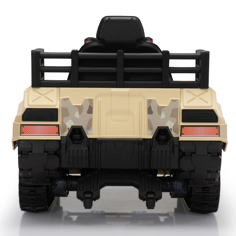 24V Ride-On Thunder Tank Car with Fighting Cannon and Rotating Turret Magic Cars 2