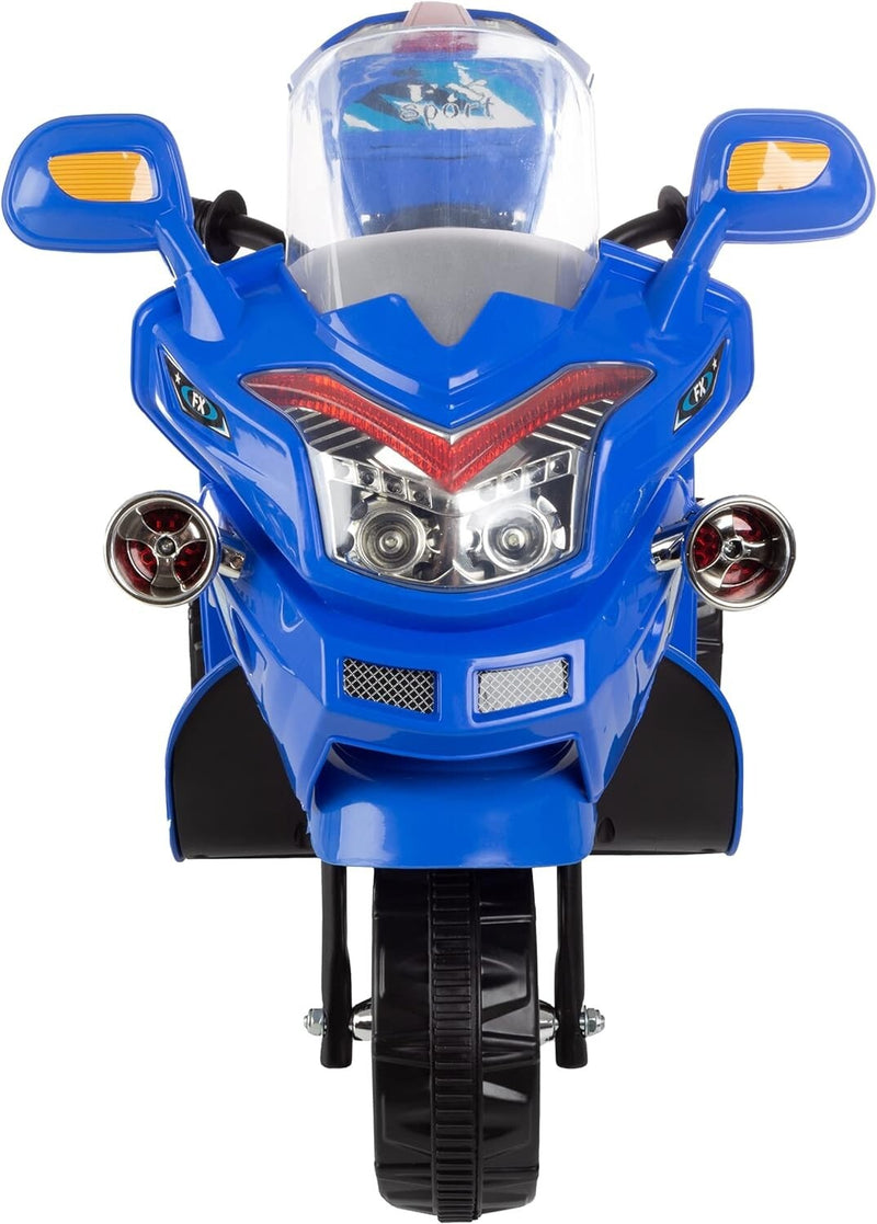 Battery-Powered 3-Wheel Ride-On Motorcycle Trike for Kids Magic Cars 6