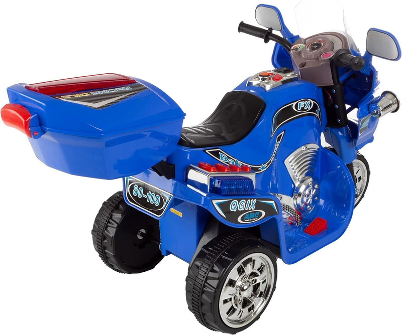 Battery-Powered 3-Wheel Ride-On Motorcycle Trike for Kids Magic Cars 7