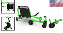 Classic Green Ride-On Toy for Kids Aged 3-12+, Made of Alloy Steel Magic Cars 1