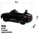 12V Licensed BMW Kids Ride-On Coupe with RC, MP3, and Single Seat in Multiple Colors Magic Cars 13