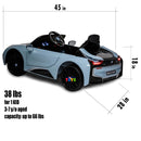 12V Licensed BMW Kids Ride-On Coupe with RC, MP3, and Single Seat in Multiple Colors Magic Cars 20