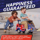 Interactive Monster Truck Ride-On Toy Carrier for Kids Ages 1-3, Supports up to 44 lbs, Unisex Magic Cars 10