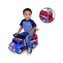Interactive Monster Truck Ride-On Toy Carrier for Kids Ages 1-3, Supports up to 44 lbs, Unisex Magic Cars 1