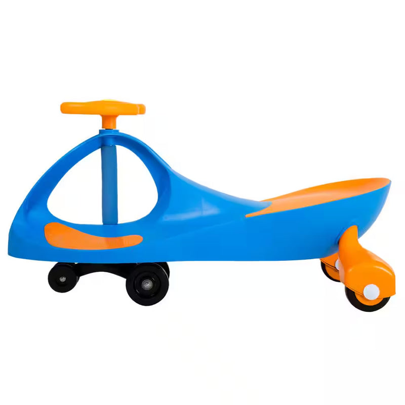 Blue and Orange Ride-On Wiggle Car Toy for Kids Magic Cars 2