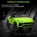 12V Kids' Electric Ride-On Vehicle with Parent Remote Control, Horn, and Radio Magic Cars 8