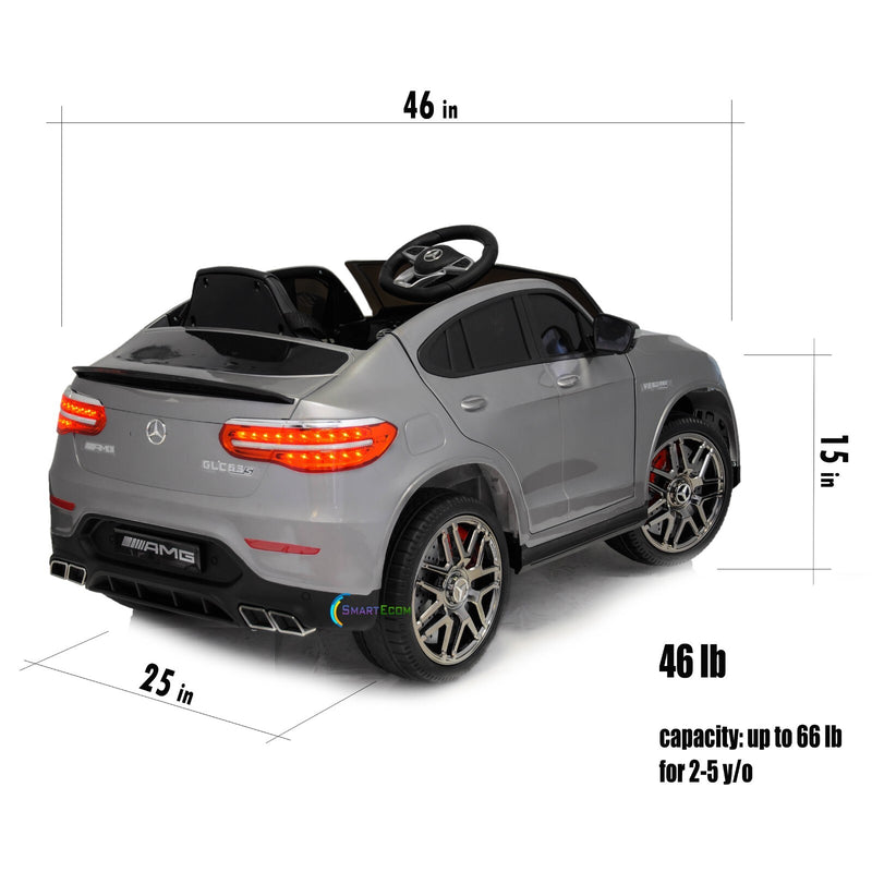 12V One-Seater Ride-On Car with Remote Control and MP3 – Licensed Mercedes-Benz, Multiple Colors Magic Cars 5