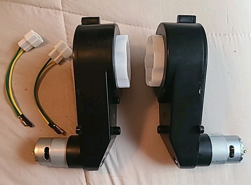 12V RS550 DC Motor for Ride-On Toy Cars with Gearbox, 12000-40000 RPM Magic Cars 2