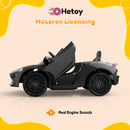12V Licensed McLaren Battery-Powered Kids Ride-On Sports Car with 2 Speeds Magic Cars 4