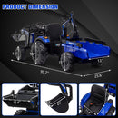 24V Electric Ride-On Tractor for Kids with Trailer, Excavator, and Bulldozer Attachments Magic Cars 9