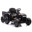 24V Battery-Powered Electric Ride-On Tractor with Trailer and Dual 200W Motors Magic Cars 1
