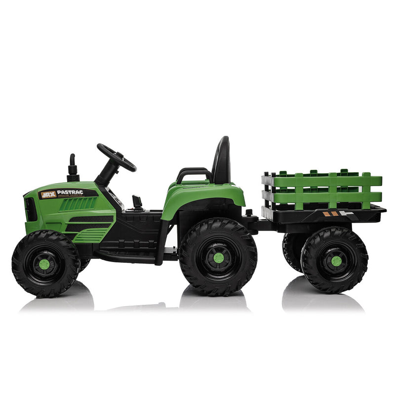24V 400W Electric Ride-On Tractor Toy with Trailer Magic Cars 16