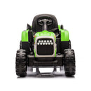 24V Battery-Powered Electric Ride-On Tractor with Trailer Toy Magic Cars 18