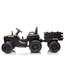 24V Battery-Powered Ride-On Electric Tractor Toy with Trailer and Dual 200W Motors Magic Cars 1