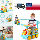 Electric 6V Ride-On Train Toy with Tracks, Storage, Lights, and Music for Toddlers Magic Cars Variant 0