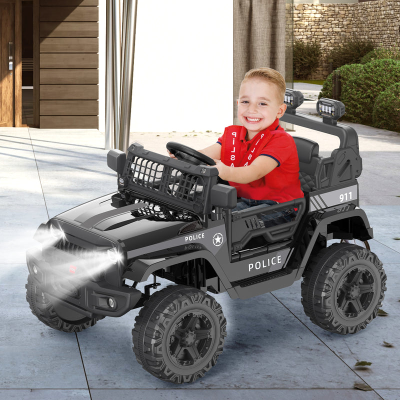 12V Battery-Powered Electric Ride-On Truck with Remote Control and LED Lights Magic Cars 18