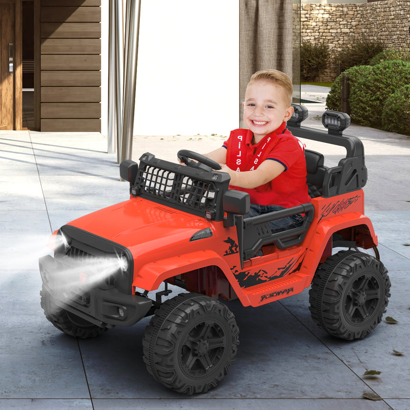 12V Battery-Powered Electric Ride-On Truck with Remote Control and LED Lights Magic Cars 24