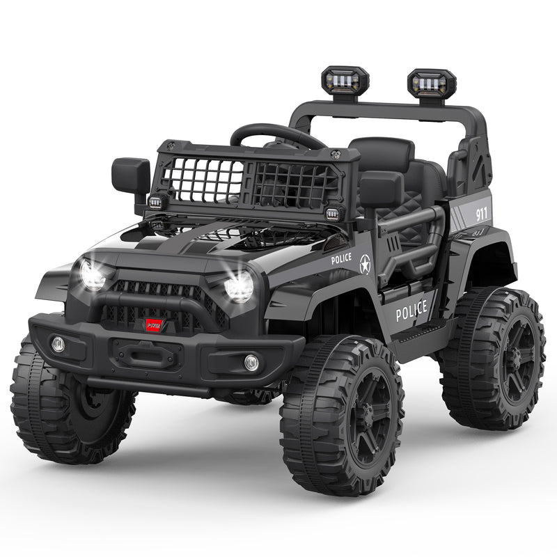 12V Battery-Powered Electric Ride-On Truck with Remote Control and LED Lights Magic Cars 25