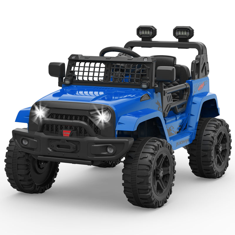 12V Battery-Powered Electric Ride-On Truck with Remote Control and LED Lights Magic Cars 4