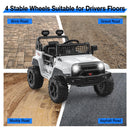 12V Kids Ride-On Truck with Parent Remote Control, LED Lights, AUX Port, and Dual Speakers Magic Cars 4