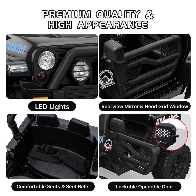 12V Battery-Powered Ride-On Electric Truck Car with Remote Control Magic Cars 11