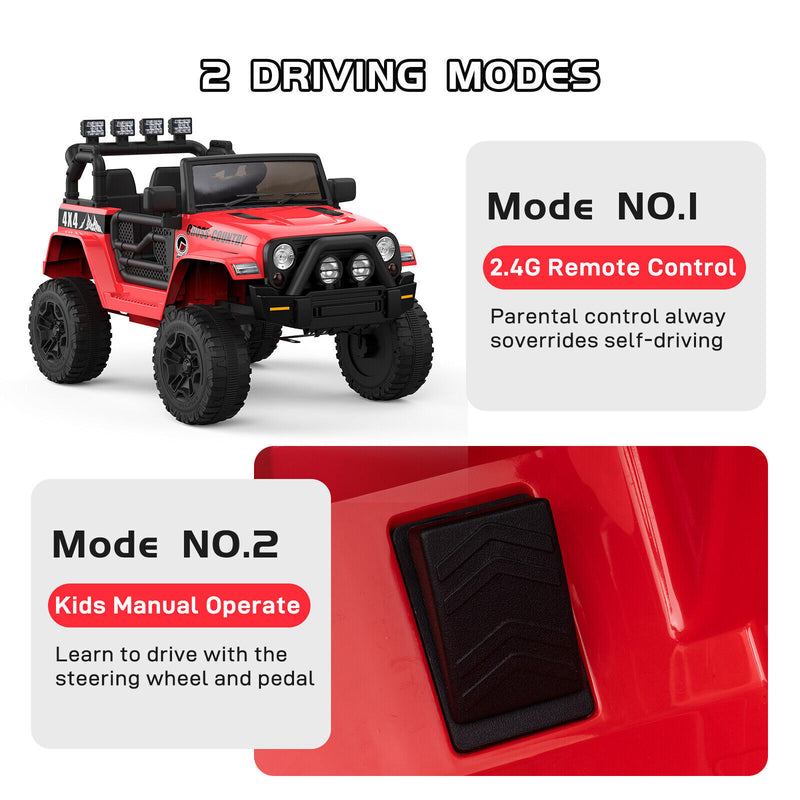 12V Battery-Powered Ride-On Electric Truck Car with Remote Control Magic Cars 5