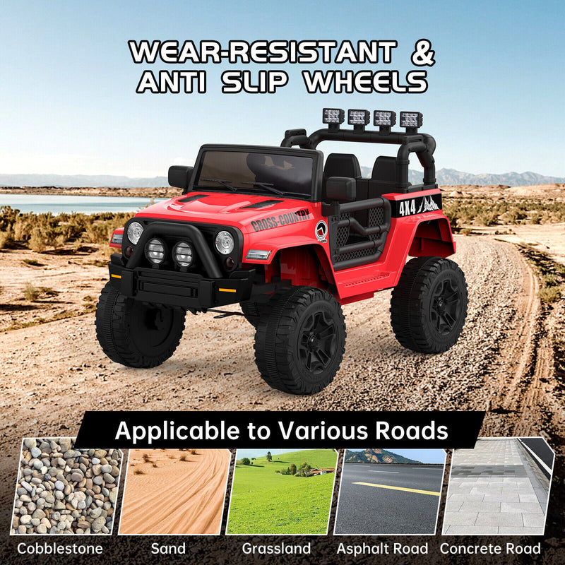 12V Battery-Powered Ride-On Electric Truck Car with Remote Control Magic Cars 6