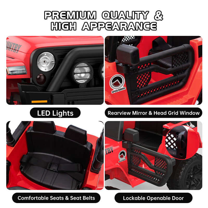 12V Battery-Powered Ride-On Electric Truck Car with Remote Control Magic Cars 7