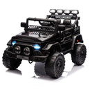 12V Electric Ride-On Truck with Remote Control, 3 Speeds, LED Lights, Black Magic Cars 0