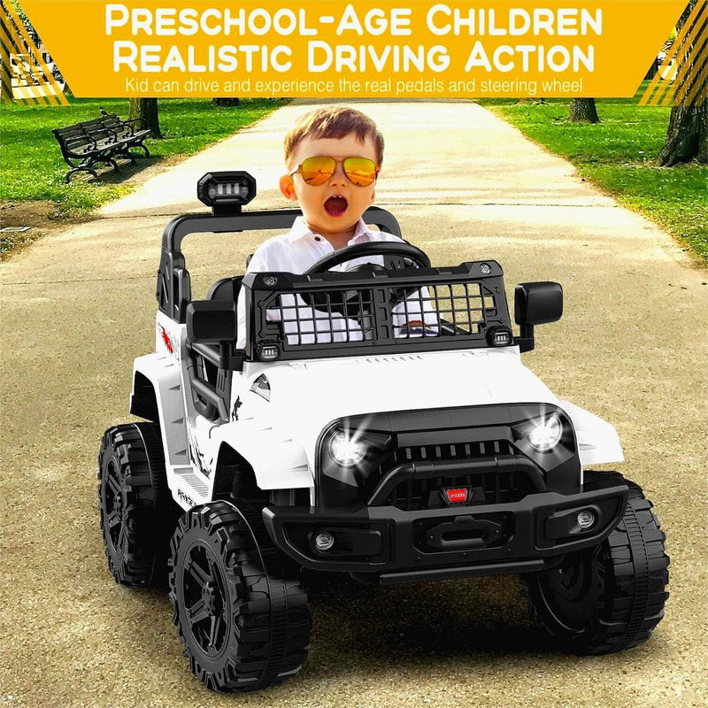 12V Electric Ride-On Truck Car for Kids with Remote Control and Music Magic Cars 13