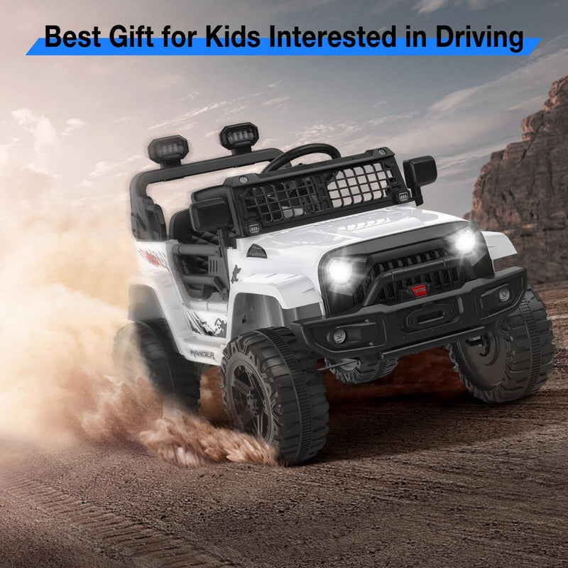 12V Kids Electric Ride-On Truck and Car with Parent Remote Control and LED Lights Magic Cars 6