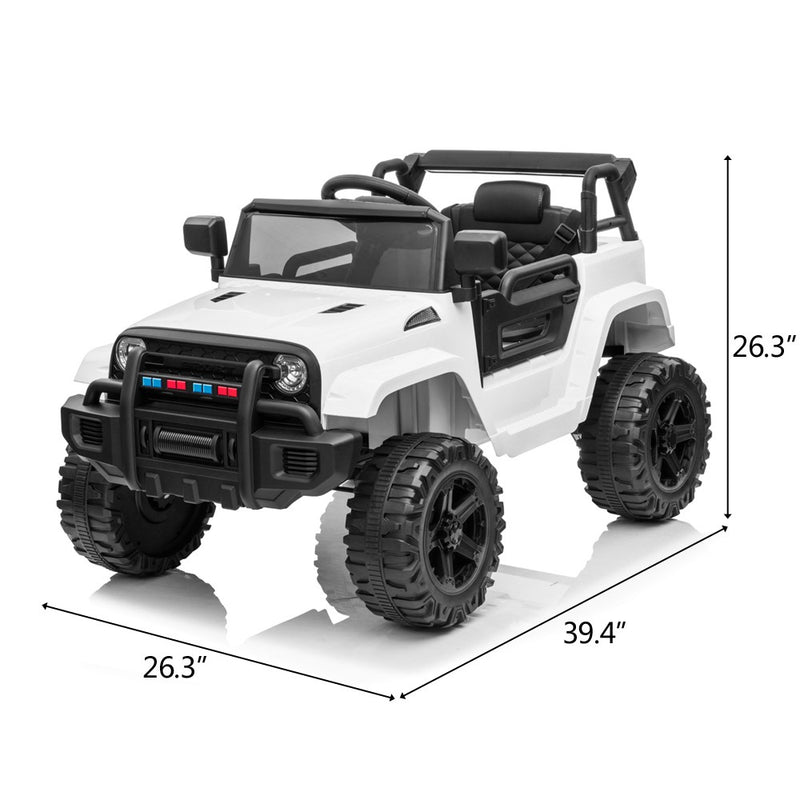 12V Kids Electric Ride-On Truck Car with Parental Remote Control Magic Cars 8