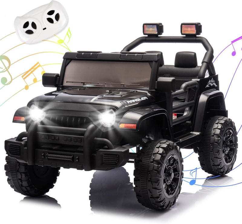 12V Kids Electric Ride-On Truck Car with Parental Remote Control Toy Vehicle Magic Cars Variant 0