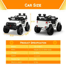 12V Kids Electric Ride-On Truck with Remote Control and Spring Suspension Magic Cars 4