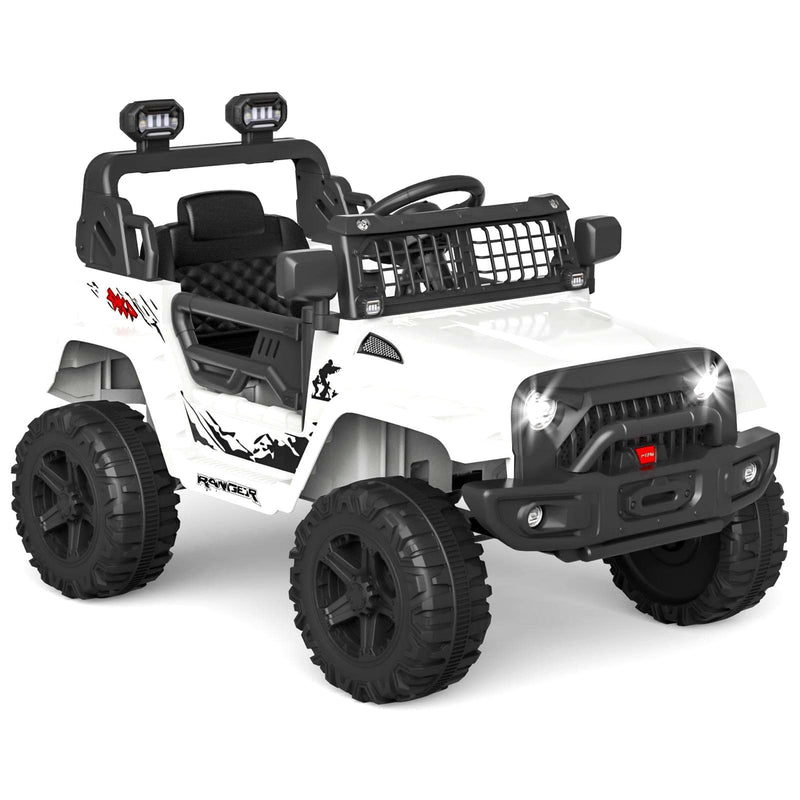 12V Kids Electric Ride-On Truck with Remote Control and Spring Suspension Magic Cars 9