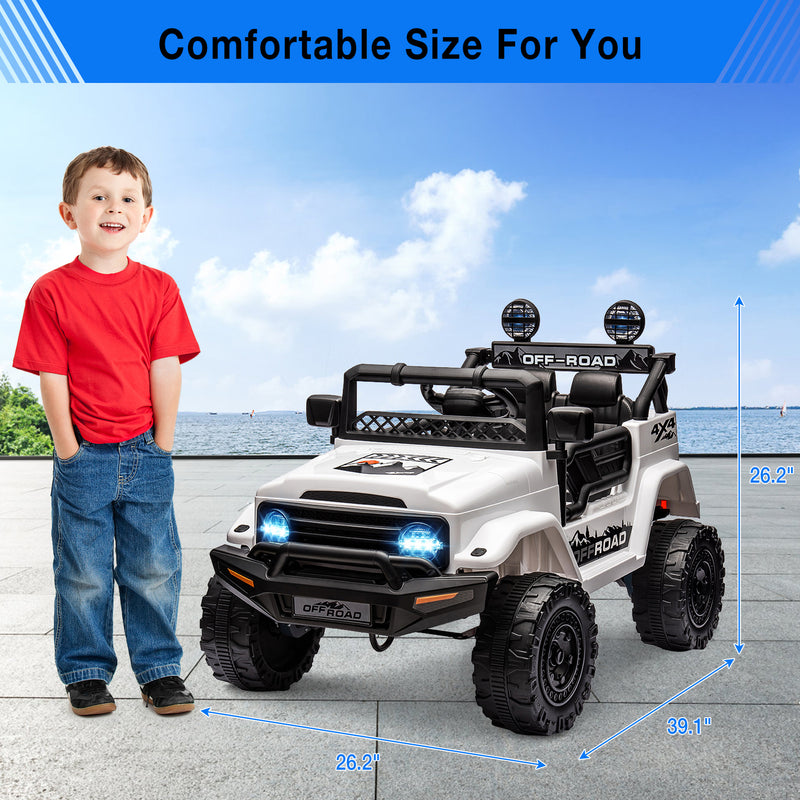 12V Electric Ride-On Truck Car with Parent Remote Control Magic Cars 20