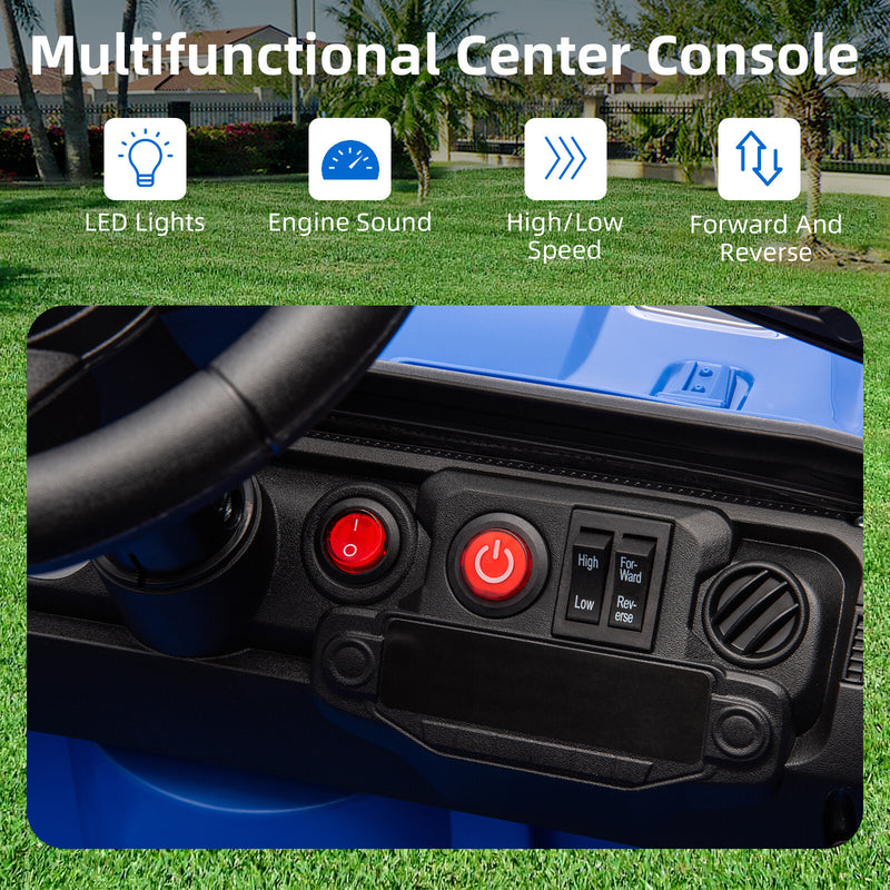 12V Ride-On Truck Car Toy with Parent Remote Control for Kids Ages 3-5 Magic Cars 14