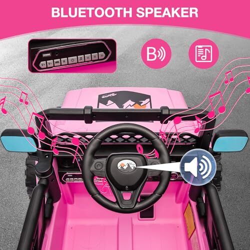 12V Electric Ride-On Truck Car for Kids with Remote Control Toy Vehicle Magic Cars 4