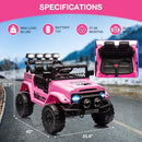 12V Electric Ride-On Truck Car for Kids with Remote Control Toy Vehicle Magic Cars 5