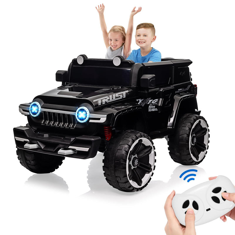 12V Electric Ride-On Truck Car for Kids Ages 3+ with 2.4G Remote Control Magic Cars 20