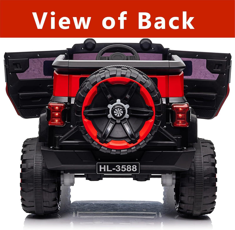 12V Electric Ride-On Truck Car for Kids Ages 3+ with 2.4G Remote Control Magic Cars 7